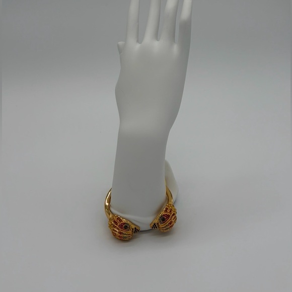 KURT GEIGER Eagle- Gold and Multicolor Embellished -Bracelet - NWT - Picture 6 of 7
